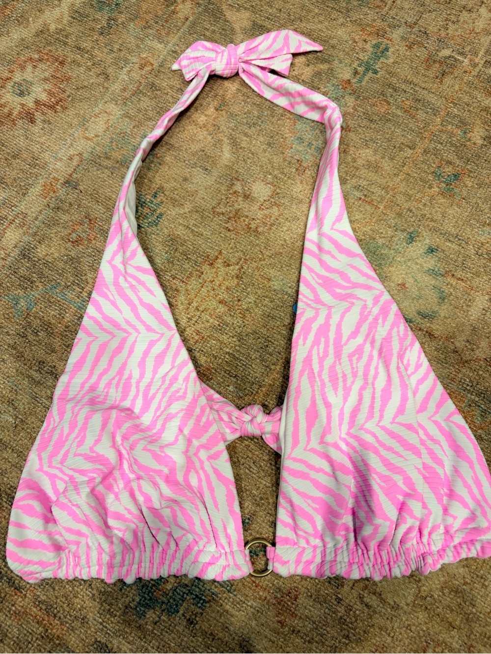 Beach Bunny Georgia Halter Bikini Top